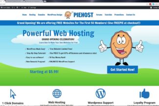 Piehost.com | New Web Hosting and WordPress Support! (Free WordPress Website Giveaway!)