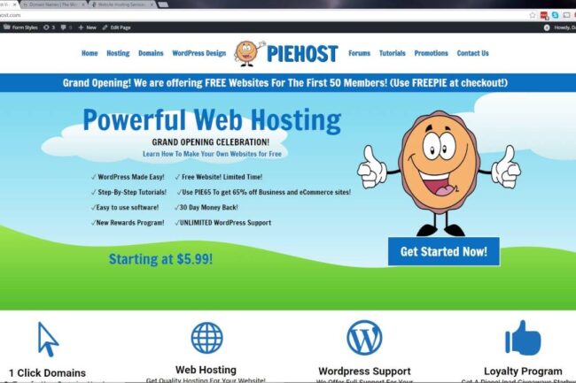 Piehost.com | New Web Hosting and WordPress Support!&hellip;