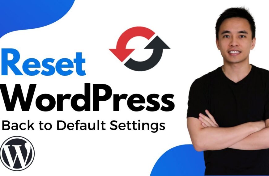 How to Reset Your WordPress Website in 2…