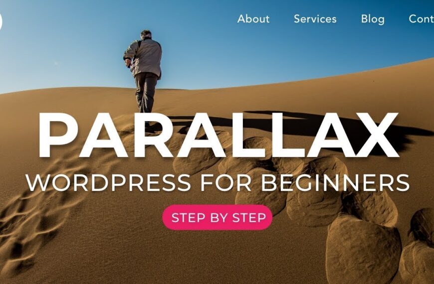 How to Make a Parallax WordPress Website –…
