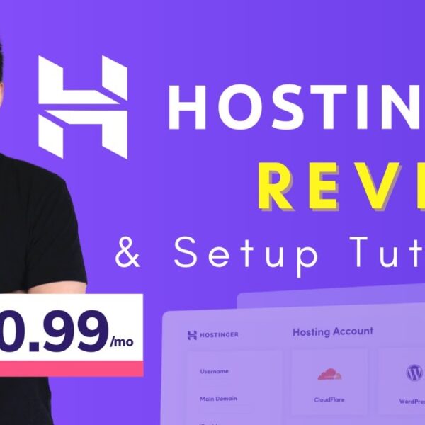Hostinger Review & WordPress Setup Tutorial – Best&hellip;