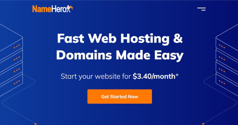 Namehero Best Fastest Hosting Provider 2025