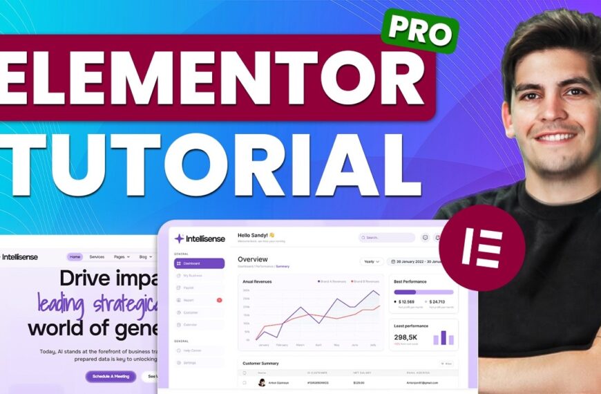 Build a Full WordPress Website with Elementor PRO (Step-By-Step For 2025!)