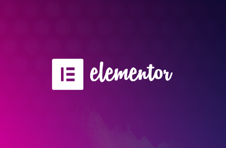 Elementor Website tutorial